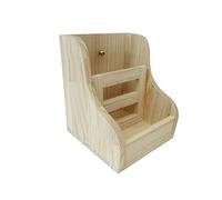 Wooden Hay Feeder, 2 In 1 Pet Feeder And Grass Frame, Rabbit Mess-Free Alfalfa Dispenser, for Small Animal, Rabbit