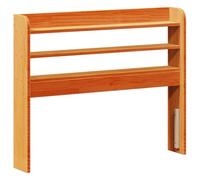 Wooden Headboard for Bed, Easy Assembly, Fits Twin, Full, Queen, King & Super King Sizes, 85 x 82 cm, Stylish Brown Finish, Modern Design, Durable Furniture