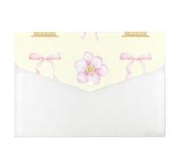 Wooden Heart Birdhouses Folders, Envelope Folders, A4 File Folder, Classroom A4 Wallets Plastic, Expanding File Organiser with Snap Button, Pockets for School Office Home Travel