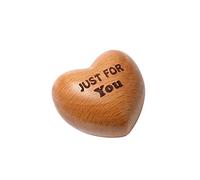 Wooden Heart Ornaments, Just For You, Tiny Hug Token, Special Hand Holding Gift For Love,Gifts For Couples