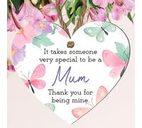 Wooden Heart Plaque for Mum: You're Special Heartfelt Mother's Day-Gift, Mum's Appreciation Keepsake - Mum Love Message, Thank You Present, Nanny/Nan Keepsake (Small: 10 cm (H) × 9 cm (W))