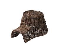 Wooden Hedgehog House Fallen Fruits Brown One Size