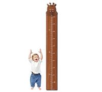 Wooden Height Chart for Wall 120x15x0.3cm Toddler Height Growth Chart Personalized Measuring Stick for Children Removable Wall Hanging Measurement Tool for Nursery, Bedroom