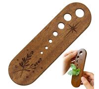 Wooden Herb Stripper Tool - Vegetable Leaf Separator Bowl for Kitchen Prep - Fun Cooking Gadgets for Home Use - Practical Gift for Cooks and Chefs