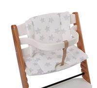 Wooden Highchair Pad with Not Slip Features Easy Attachments Comfortable Seats Pad Breathable Seats Covers for Daily Use Infant Highchair Pad