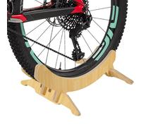 Wooden Holder, Lightweight Stand, Classic Design, Portable, Minimalist Storage Stand for City Bikes with Space-saving Structure, Perfect for Home or Workshop with Style