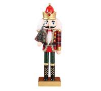 Wooden Holiday Nutcrackers Soldier Figurine, Page, B | for Seasonal Home Arrangements