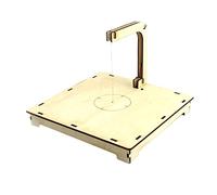 Wooden Hot Wire Cutter Foam Cutting Machine Table with Foot Control Pedal for Architectural Modeling and Crafting
