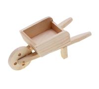 Wooden House Furniture,Home Furniture - Miniature Statue Trolley Furniture - Miniature Home Accessories, Small Furniture for Fairy World