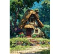 Wooden House Garden Jigsaw Puzzle 6000 Piece, Puzzles for Adults 6000, The Impossible Challenge, Jigsaw Puzzle Games Classic Educational, Wooden Puzzles, for Home Wall Decoration Gift FNKL1-751