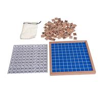 Wooden Hundred Board Math 1 To 100 Consecutive Numbers Counting Toy Number Puzzles