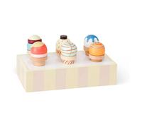 Wooden ice-cream stand Multicoloured