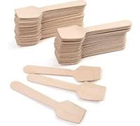 Wooden Icecream Spoons Excellent for Summer, Reusable (200)