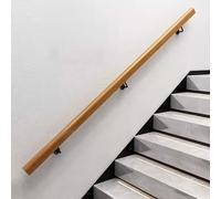 Wooden il 50-600cm Anti-Slip Wall-Mounted Safety Guard Rail for Kids Sturdy Support Bar for Lofts and Preschools Child-Friendly Design Durable and Secure