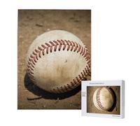 Wooden Intelligence Puzzle 38x52 CM, Baseball Printed Jigsaw Puzzles 500 Pieces(boxed) Education Game for Adults, Home Decoration Puzzle