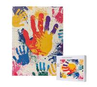 Wooden Intelligence Puzzle 38x52 CM, Hand Print Printed Jigsaw Puzzles 500 Pieces(boxed) Education Game for Adults, Home Decoration Puzzle
