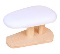 Wooden Ironing Stool, Curved Cloth Travel Ironing Board, Wooden Ironing Board for Sleeve, Practical Wood Ironing Tool Household Travel Ironing Board