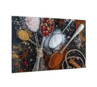 Wooden Jigsaw Puzzle 1000-Piece in Box, Various Seasonings Prints Eco-Friendly Educational Puzzle for Family Fun & Adult Relaxation, 75x50 CM
