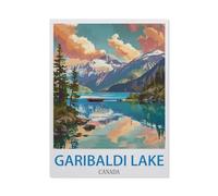Wooden Jigsaw Puzzle 1000 Pieces，Garibaldi Lake, Canada，Adult Children Toy Decompression Game-O50x70cmJ141
