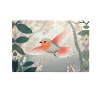 Wooden Jigsaw Puzzle 1000 Pieces WZYWHJ Happy Birds Flying Picture for Adults and Kids, Perfect for Family Fun, Stress Relief