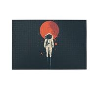 Wooden Jigsaw Puzzle 1000 Pieces WZYWHJ Space Exploration Pattern for Adults and Kids, Perfect for Family Fun, Stress Relief