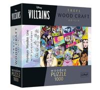 Wooden Jigsaw Puzzle 1000 Villains Rally TREFL