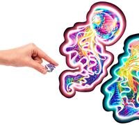 Wooden Jigsaw Puzzle 227 pcs - Jellyfish Medium
