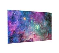 Wooden Jigsaw Puzzle 300-Piece in Box, colorful Galaxy Prints Eco-Friendly Educational Puzzle for Family Fun & Adult Relaxation, 38x26 CM