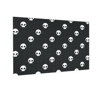 Wooden Jigsaw Puzzle 300-Piece in Box, Skull Prints Eco-Friendly Educational Puzzle for Family Fun & Adult Relaxation, 38x26 CM