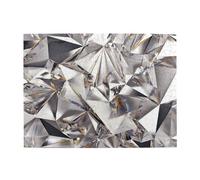 Wooden Jigsaw Puzzle 500-Piece in Box, Glitter Abstract Diamond Crystal Pattern Prints Eco-Friendly Educational Puzzle for Family Fun & Adult Relaxation, 52x38 CM