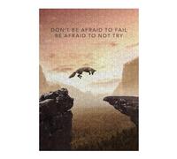 Wooden Jigsaw Puzzle Featuring Dont Be Afraid To Fail, 300 PCS