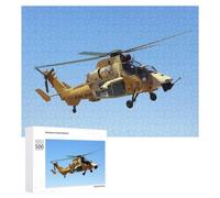 Wooden Jigsaw Puzzle Featuring Eurocopter Tiger War, 500 PCS