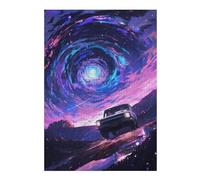 Wooden Jigsaw Puzzle Featuring Into The Vortex, 300 PCS