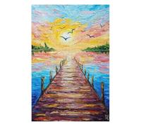 Wooden Jigsaw Puzzle Featuring Path to Infinity, 1000 PCS