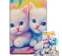 Wooden Jigsaw Puzzle Featuring The Cutest Kittens, 500 PCS