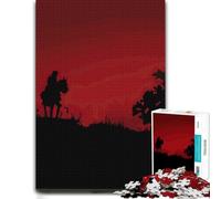 Wooden Jigsaw Puzzle Featuring The Legend of Desert, 500 PCS