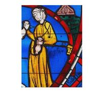 Wooden Jigsaw Puzzle Featuring Woman Dispensing Poison, 500 PCS