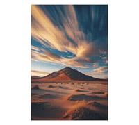 Wooden Jigsaw Puzzle for Adults, Desert Twilight Rush, 1000 PCS