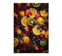 Wooden Jigsaw Puzzle for Adults, Fresh Fruit Salad, 300 PCS