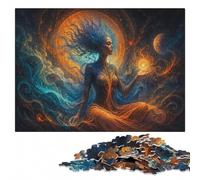 Wooden Jigsaw Puzzle for Adults, Transcendent Experience, 1000 Pieces | Adult Puzzle: clear image areas for detailed puzzle work on quiet evenings.