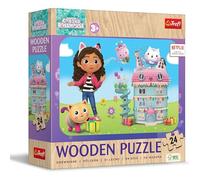 Wooden Jigsaw Puzzle Junior 24 - Gabby's Dollhouse