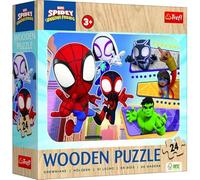 Wooden Jigsaw Puzzle Junior 24 - Spidey