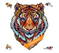 Wooden Jigsaw Puzzle Lovely Tiger - Medium 181 pcs
