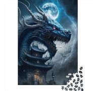 Wooden Jigsaw Puzzles for Adults 1000 Piece Dragon21 Jigsaw Puzzles for Adults Challenging Game Brain Teasers 1000pcs (75x50cm)