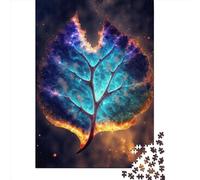 Wooden Jigsaw Puzzles for Adults 500 Piece Beyond The Boundaries Jigsaw Puzzles for Adults Challenging Game Brain Teasers 500pcs (52x38cm)