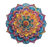 Wooden Jigsaw Puzzles | Unique Shaped Jigsaw Puzzle | Educational Learning Toy With Animal Shaped Pieces, Fun Wood Cut Puzzle Game For Kids And Adults, Family Entertainment And Brain Teaser Gift