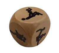 Wooden kama sutra dice - Sold individually - Sex Games