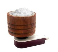 Wooden Kapoor Dani Camphor Burner | Essential Oil Diffuser | Aroma Diffuser | Multipurpose Direct Plug-in Wooden Electric Incense Burner |