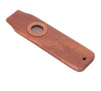 Wooden Kazoo Accompaniment Flute for Children Brown