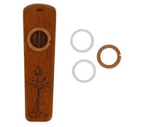 Wooden Kazoo Brown Professional Kazoo Flute Structure Music Instrument